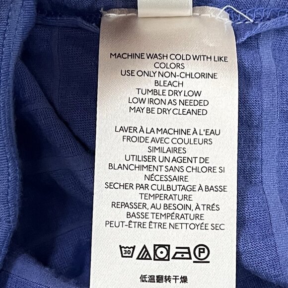 We The Free for Free People Purple‎ V Neck Short Puff Sleeve Textured Tee Top XS - Picture 8 of 9